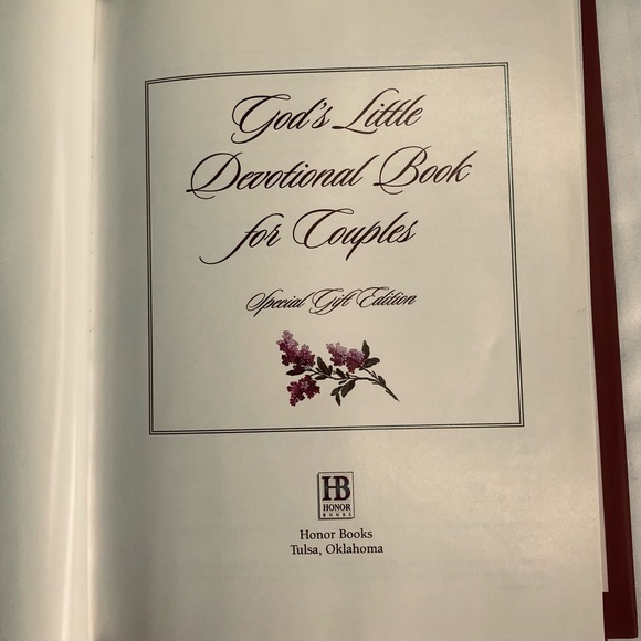 GODS LITTLE DEVOTIONAL BOOK FOR COUPLES!  HARDBACK WITH COVER  NEW - Picture 4 of 4
